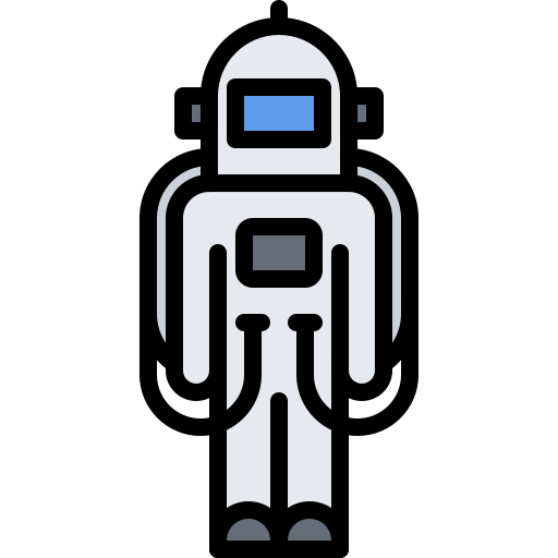 astronaut Coloring Color icon
