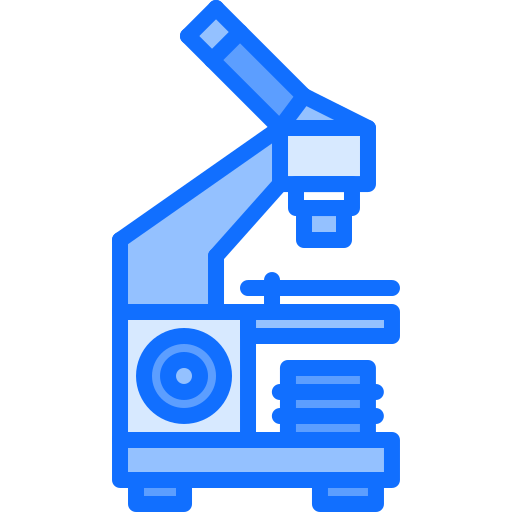 Микроскоп Coloring Blue иконка