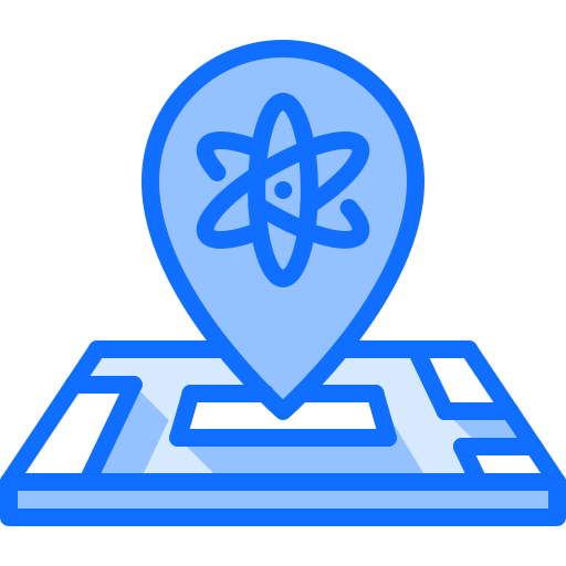 laboratorium Coloring Blue icoon