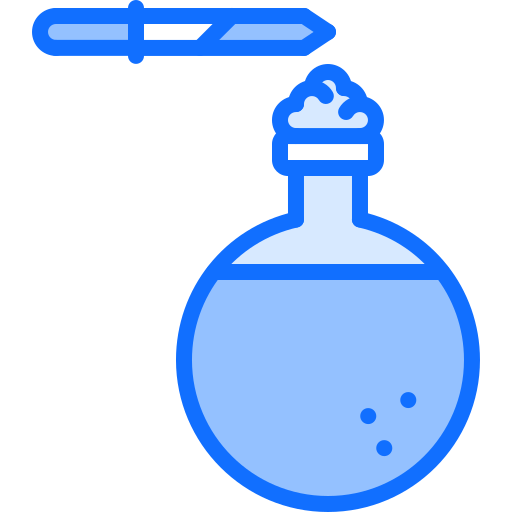 플라스크 Coloring Blue icon