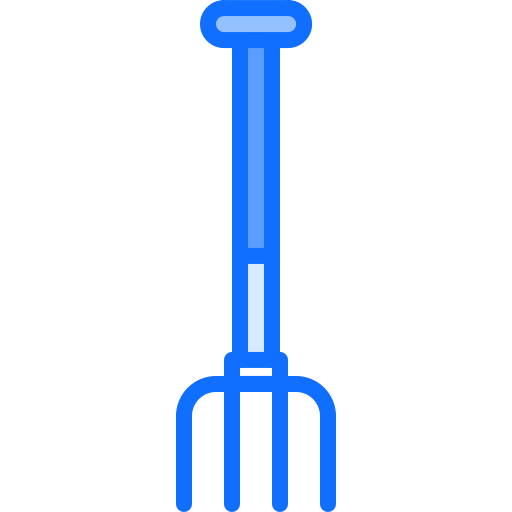 pitchfork Coloring Blue Icône