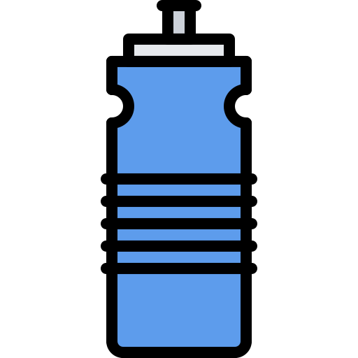 Water bottle Coloring Color icon