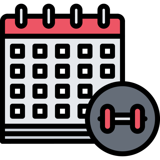 Calendar Coloring Color icon