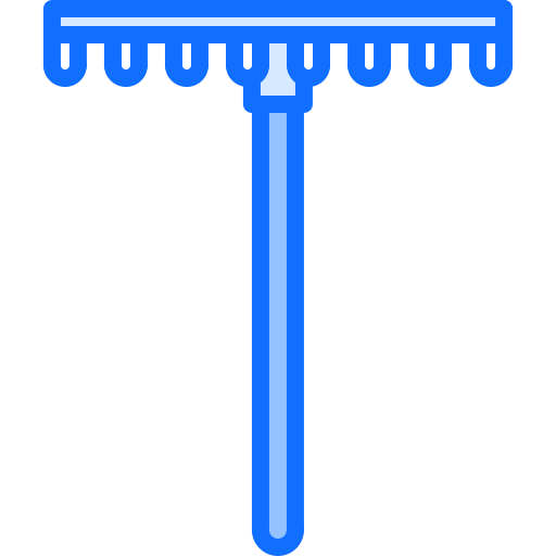 レーキ Coloring Blue icon