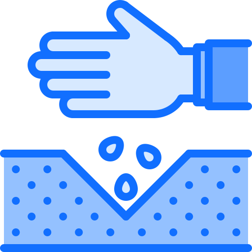 シード Coloring Blue icon