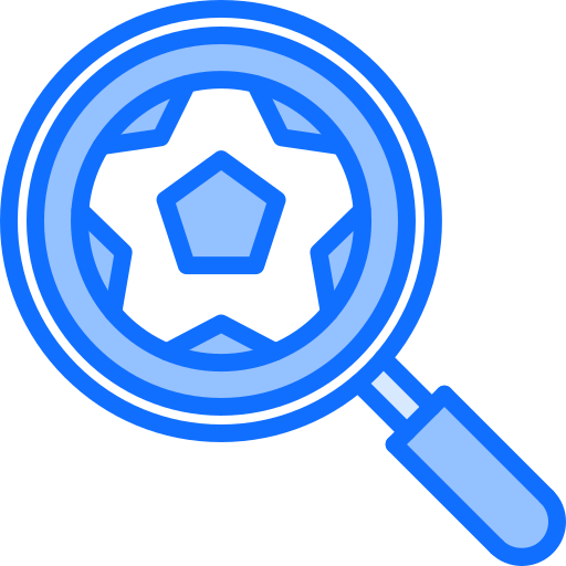 Search Coloring Blue icon