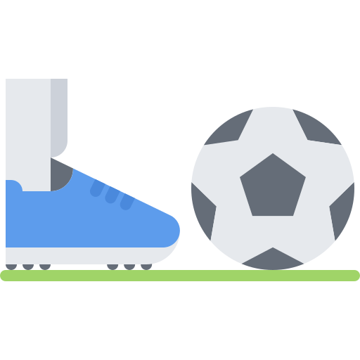 Foot Coloring Flat icon