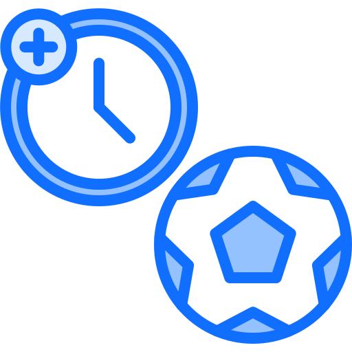 時間 Coloring Blue icon