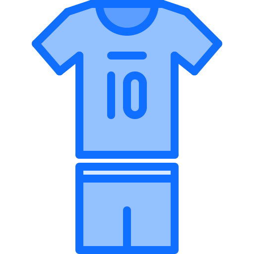 uniforme Coloring Blue Icône