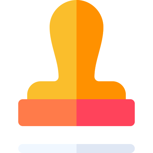 우표 Basic Rounded Flat icon
