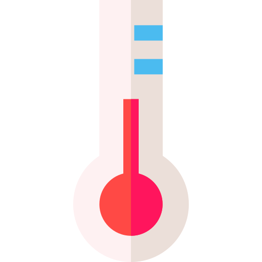 温度 Basic Straight Flat icon