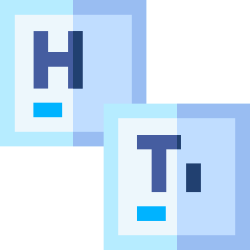 tabla periódica Basic Straight Flat icono
