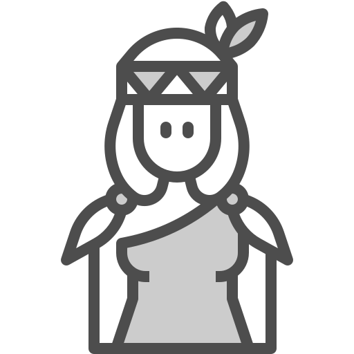 nativo americano Winnievizence Grey icono