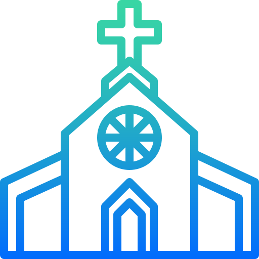 chiesa Winnievizence Outline gradient icona