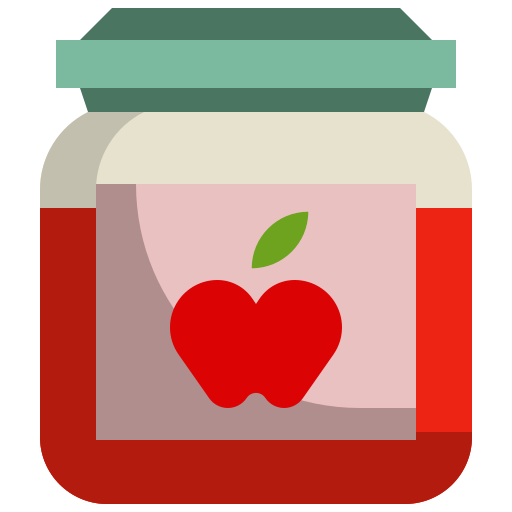 marmellata di mele Winnievizence Flat icona