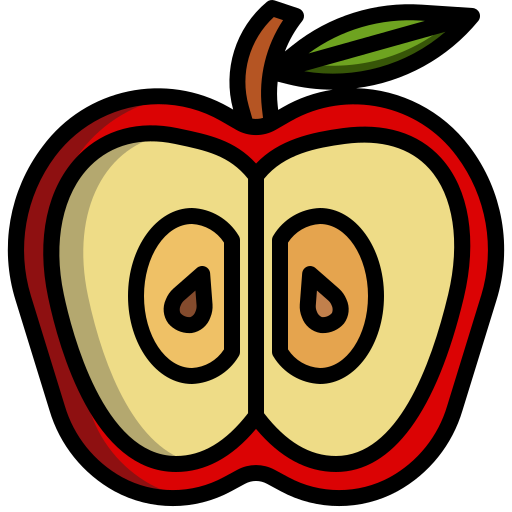 яблоко Winnievizence Lineal color иконка