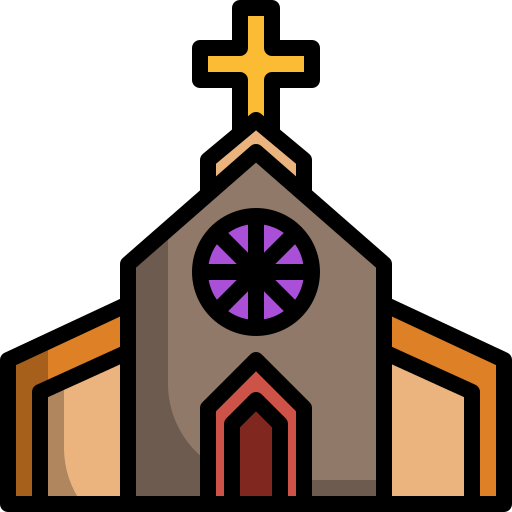 Église Winnievizence Lineal color Icône