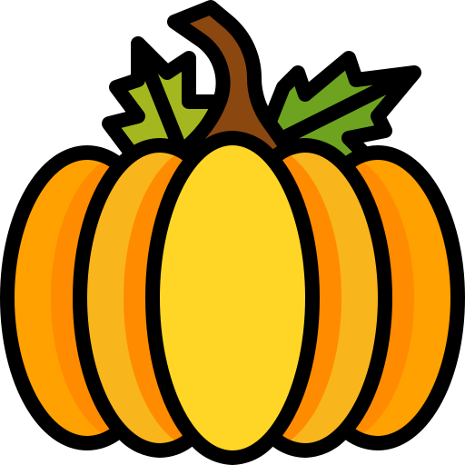 Pumpkin Winnievizence Lineal color icon