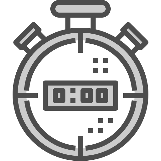 chronomètre Winnievizence Grey Icône