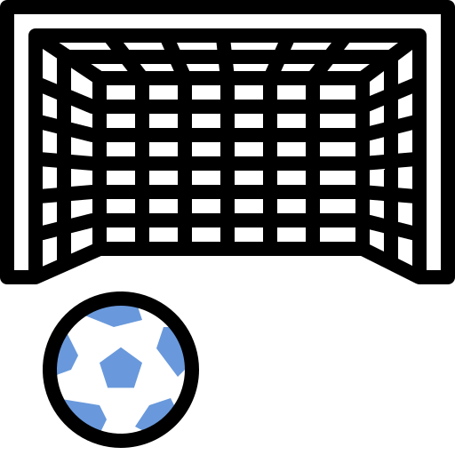 Goal post Winnievizence Blue icon