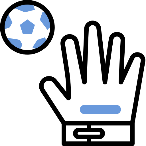 Goalkeeper Winnievizence Blue icon