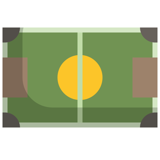 Soccer field Winnievizence Flat icon