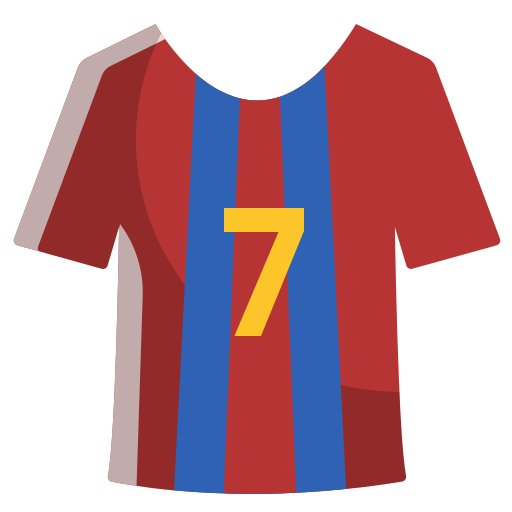 Football jersey Winnievizence Flat icon