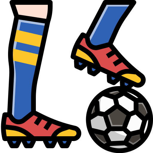 zapatos de fútbol Winnievizence Lineal color icono