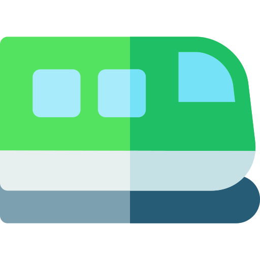 Train Basic Rounded Flat icon