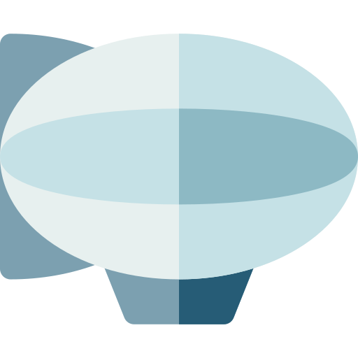 zepelín Basic Rounded Flat icono