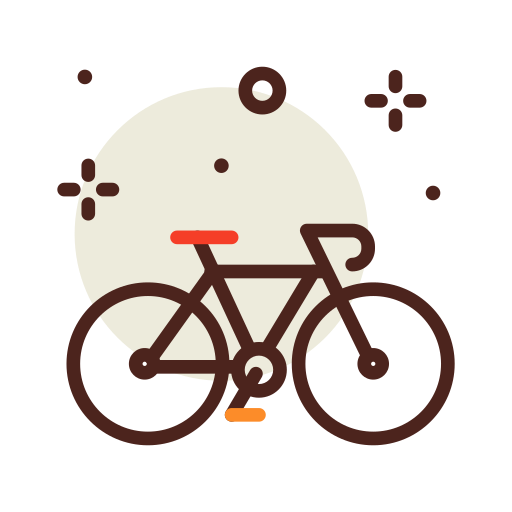 fiets Darius Dan Lineal Color icoon