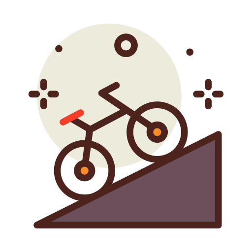 bicicleta Darius Dan Lineal Color icono