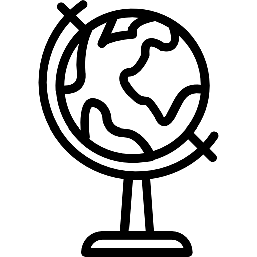 Земной шар Basic Miscellany Lineal иконка