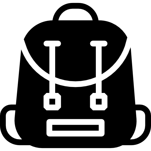 Backpack Basic Miscellany Fill icon