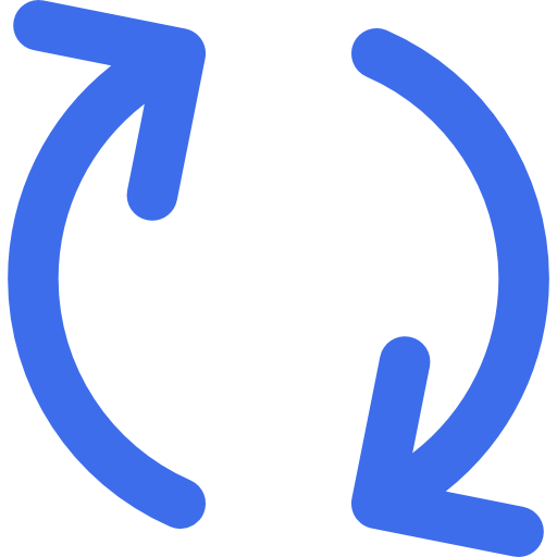 Обмен Basic Rounded Flat иконка