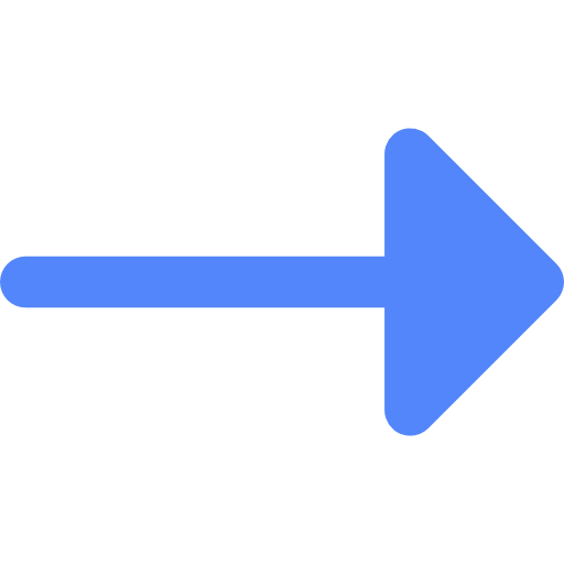右矢印 Basic Rounded Flat icon