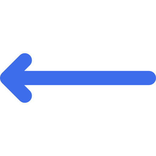 Left arrow Basic Rounded Flat icon