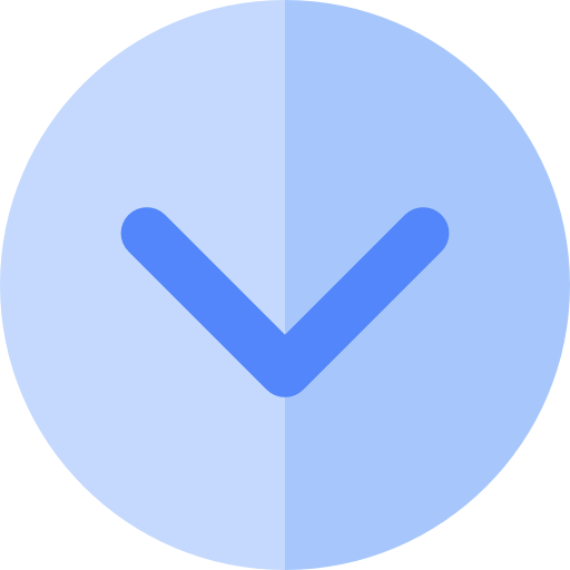 下矢印 Basic Rounded Flat icon