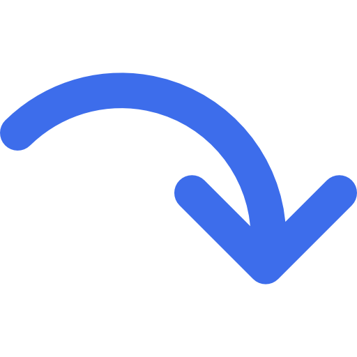 곡선 화살표 Basic Rounded Flat icon