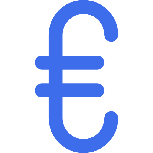 euro Basic Rounded Flat icon