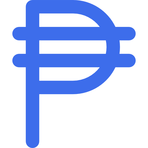 philippinischer peso Basic Rounded Flat icon