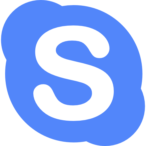 skype Basic Rounded Flat иконка