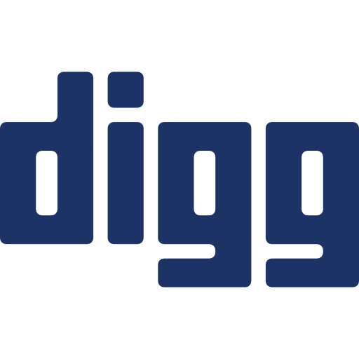digg Basic Rounded Flat иконка