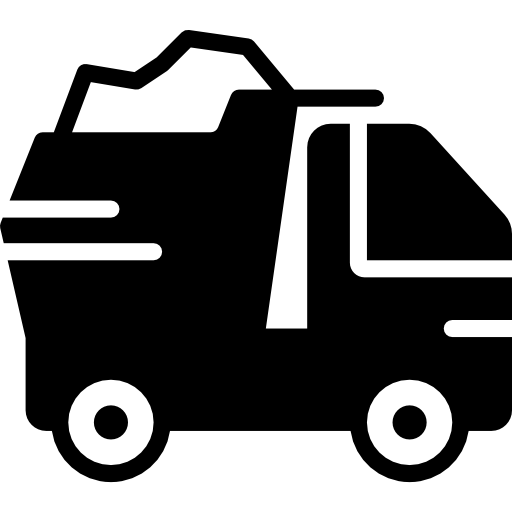 camión de la basura Basic Miscellany Fill icono