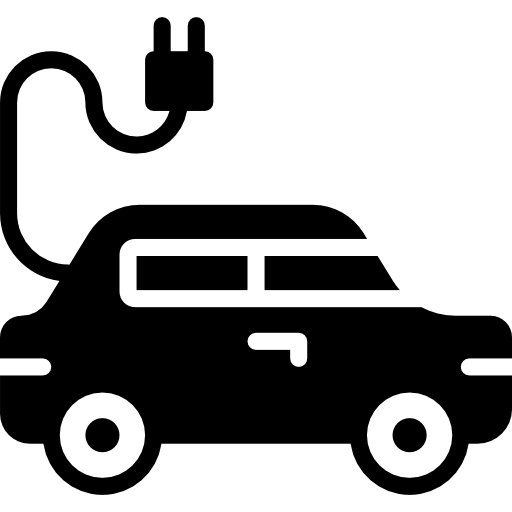 Electric car Basic Miscellany Fill icon