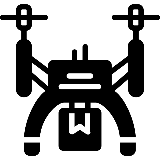Drone Basic Miscellany Fill icon