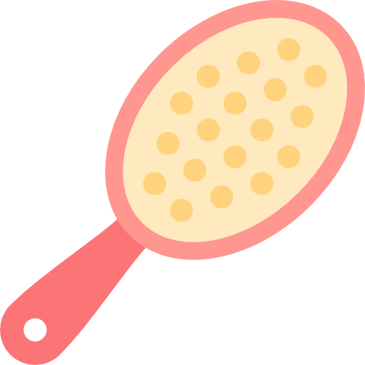 Hair brush Special Flat icon