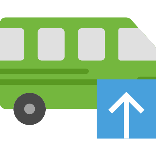 Bus Basic Miscellany Flat icon