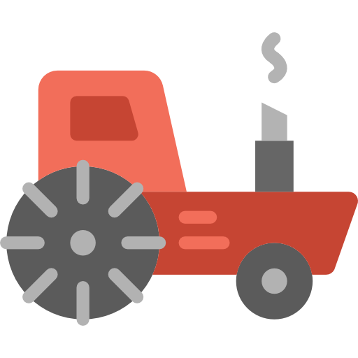 Трактор Basic Miscellany Flat иконка