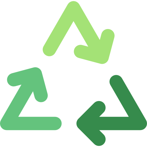 recyceln Basic Rounded Flat icon